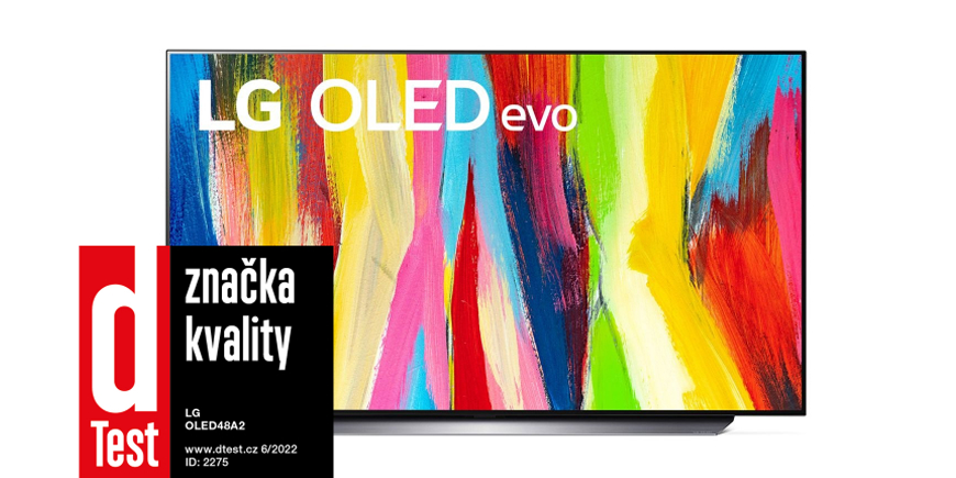 Zažijte dokonalý televizní zážitek s televizí LG OLED48C22