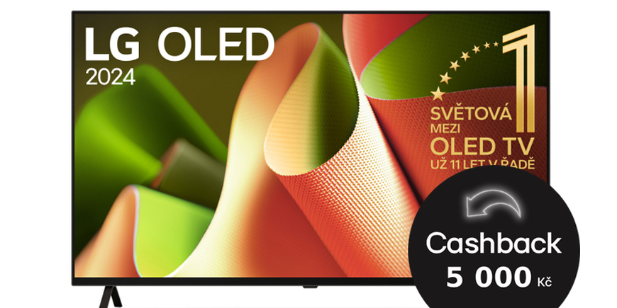 Nová televize LG OLED65B46LA: Zářivý obraz a čistý zvuk