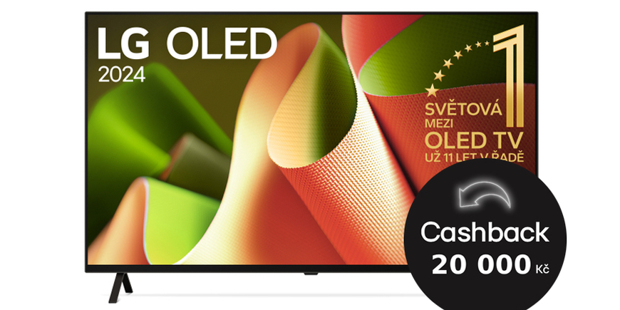 LG OLED77B42LA: TOP televize s cashbackem 20 000 Kč