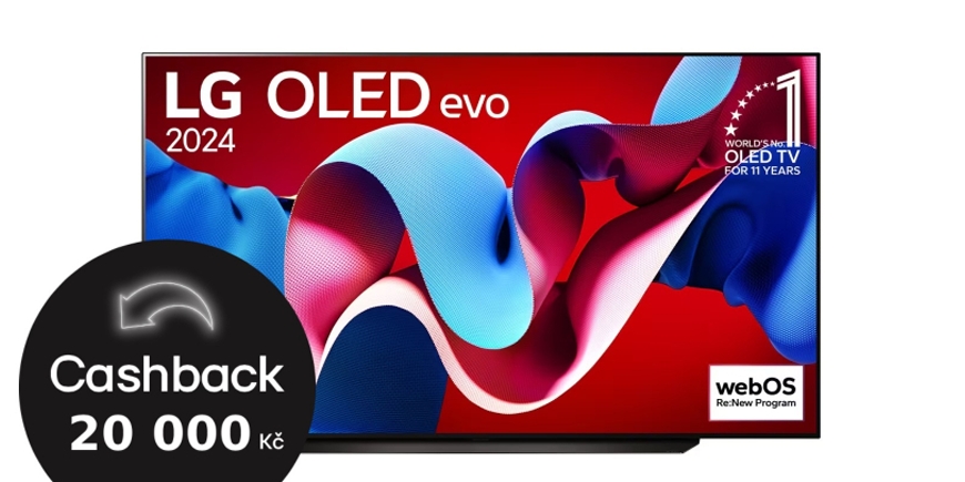 LG OLED83C44: Obraz jako z kina a 20 000 Kč zpět!