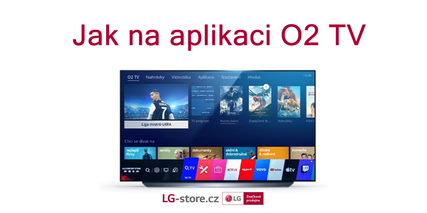 Jak nastavit aplikaci O2 TV na televizi LG
